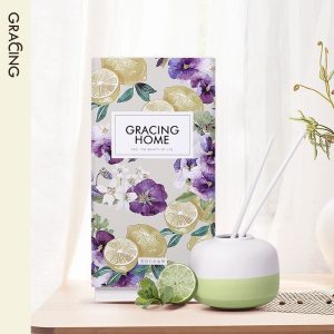 GRACING. HOME • Elegant Travel Series 优雅之旅系列 天然植物精油 香薰扩香器 Natural Essential Oil Reed Diffuser