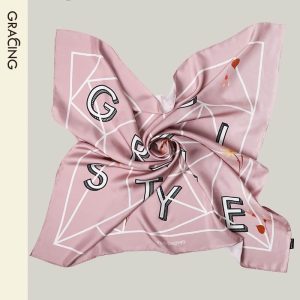 GRACING STYLE • 桑蚕丝围巾 Mulberry Silk Scarf